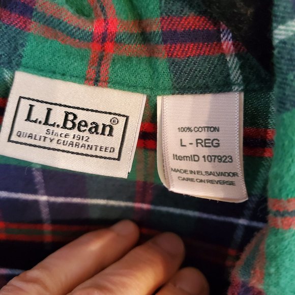 L.L. Bean. 2 Piece Pajama Set LG - Picture 11 of 11